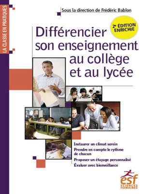 cover image of Différencier son enseignement au collège et au lycée